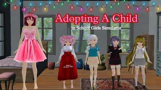 Adopting A Child in School Girls Simulator concept