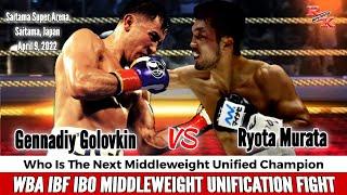 Gennadiy Triple G Golovkin Vs Ryota Murata Middleweight Unification Fight