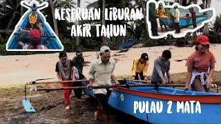 Liburan ke pulau. sebelum menyambut Tahun baru 2022.