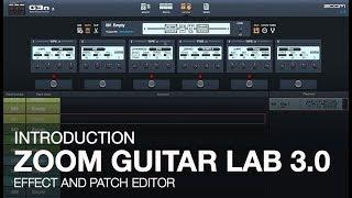 Zoom Guitar Lab 3.0 Introduction