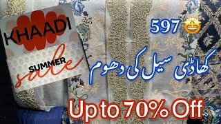 Khaadi Summer Sale Up to 70% Off  Khaadi Sale today  Khaadi Sale 2024