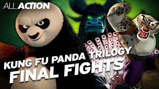 Po vs. Tai Lung Lord Shen & General Kai Kung Fu Panda Final Fights Compilation  All Action