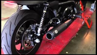 Speed Merchant Slip On Exhaust HD Street 750500 sound clip