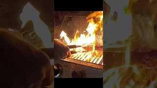 Florida Man Grilling Steak