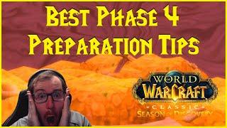 Season of Discovery Best Phase 4 Preparation Tips