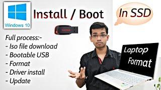 How to Format Laptop ?  Download ISO file  Make Bootable Pendrive  Driver install  HINDI