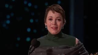 Olivia Colman Wins Best Actress for The Favourite  91st Oscars 2019