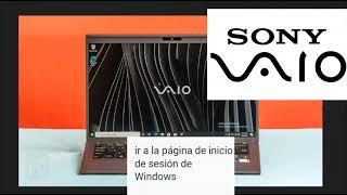 Cómo reiniciar una computadora portátil Sony Vaio Windows 11 10 FE SX Flip FE15 FE14 S13 SX14 VGN