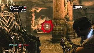 Gears of War 3 Insane Horde on Trenches