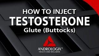 How to Inject Testosterone – Glute Buttocks Injection  Andrologix.com