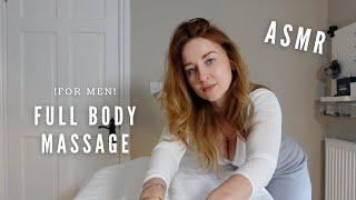 ASMR Full Body Massage - Relaxing Sensual and Caring - For Men