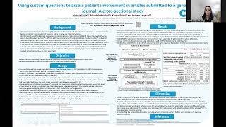 Using Custom Questions to Assess Patient Involvement in Articles Submitted to a Medical Journal