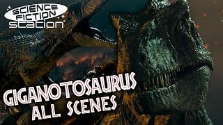 All Giganotosaurus Scenes in Jurassic World Dominion  Science Fiction Station