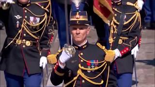 Hell March - Parade of the French Armed Forces during the Bastille Day - Macron and Trump