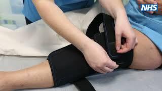 Splints Hinged knee brace