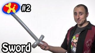 One Balloon Sword - Balloon Animal Lessons #2  globoflexia - espadas con globos