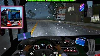 Merry Christmas Everyone Bus Simulator 2023 Mobile Christmas update Interstate 95 Snow Weather