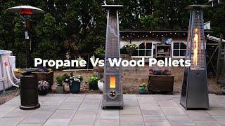 Propane Patio Heaters Vs Wood Pellet Patio Heaters