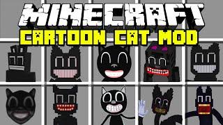 Minecraft CARTOON CAT MOD  CARTOON CAT CARTOON DOG SIRENHEAD Minecraft Mods