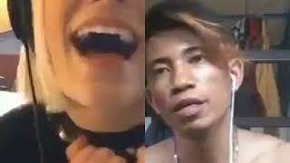 Hebohasli ngakakduet bule dan TKI di smule