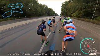 BERLIN-MARATHON 2022 - Inlineskating Block C - 11750 h Full-Race