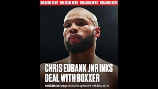 CHRIS EUBANK Jr. signs with BOXXER and BEN SHALOM to return to SKY SPORTS.