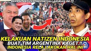 INDONESIA BUAT ULAH ARGENTINA KAGET LIHAT KELAKUAN NATIZEN INDONESIA YANG RELA LAKUKAN INI REACT