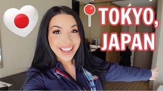 International Flight Attendant Life - 21 HOUR LAYOVER IN TOKYO JAPAN ️ Part 1