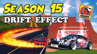 Jailbreak Season 15 is Here EXCLUSIVE DRIFT Rewards Level 2 TOKYO Tires Roblox Jailbreak