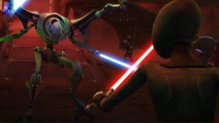 General Grievous vs Assajj Ventress - Star Wars the Clone Wars Season 4 Episode 19