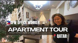 New Apartment Tour Na Tayo OFW Office Worker - Expats Living in Qatar