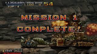 Metal Slug 6 Japan PlayStation 2 - Longplay - Clark Still  Level 8 Difficulty  All Prisoners