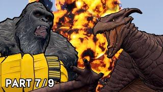 Kong 2024 vs Rodan  Animation Part 79