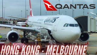 Trip Report  The Qantas A330  Hong Kong - Melbourne  Qantas Economy Class  Airbus A330-300