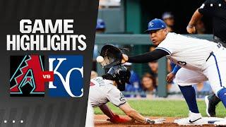 D-backs vs. Royals Game Highlights 72324  MLB Highlights