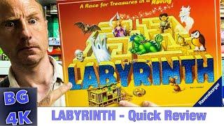 Labyrinth Boardgame Review - Still Worth It?