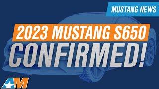 The 2023 Mustang S650 Has Been Confirmed + New Mach 1 Details - Mustang News