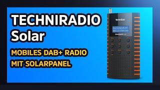 Short Review TECHNIRADIO Solar  Mobiles DAB+UKW-Radio mit Aufladung über Solarpanel  TechniSat