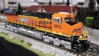 MTH Premier BNSF ES44AC 25th Anniversary #5872 - Review