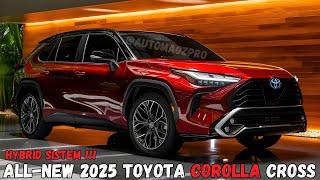 BEREIT MACHEN 2025 Toyota Corolla Cross Hybrid – Exklusiver Look