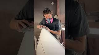 The Sounds of Shaping #surf #surfboardshaping #diy