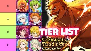 BEST Heroes TIER LIST June Edition  Seven Deadly Sins Grand Cross