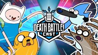 Finn & Jake vs Mordecai & Rigby  DEATH BATTLE Cast #314