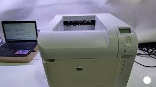 Como fazer impressões DUPLEX na impressora HP LASERJET P4014N  frente e verso.