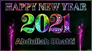 Happy New Year Abdullah Bhatti