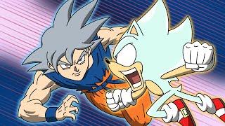 Hyper Sonic VS Ultra-Instinct Goku - MULTIVERSE WARS 