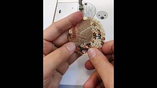 خياطة وردة تزيين الملابس - Rose stitching #خياطة #fashion #viral  #shorts #short  #sewing