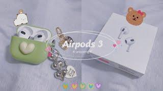 unbox AirPods 3 in 2023  and accessories  by mon 