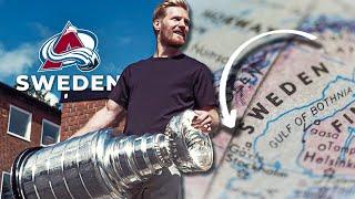 Landeskogs Day with the Stanley Cup