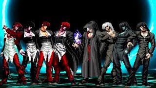 KOF Mugen Iori Yagami Team vs Element Team